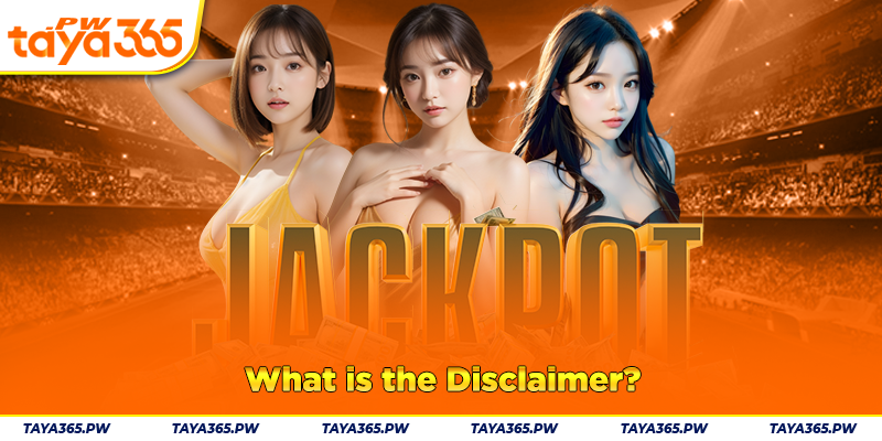 What is the Disclaimer?